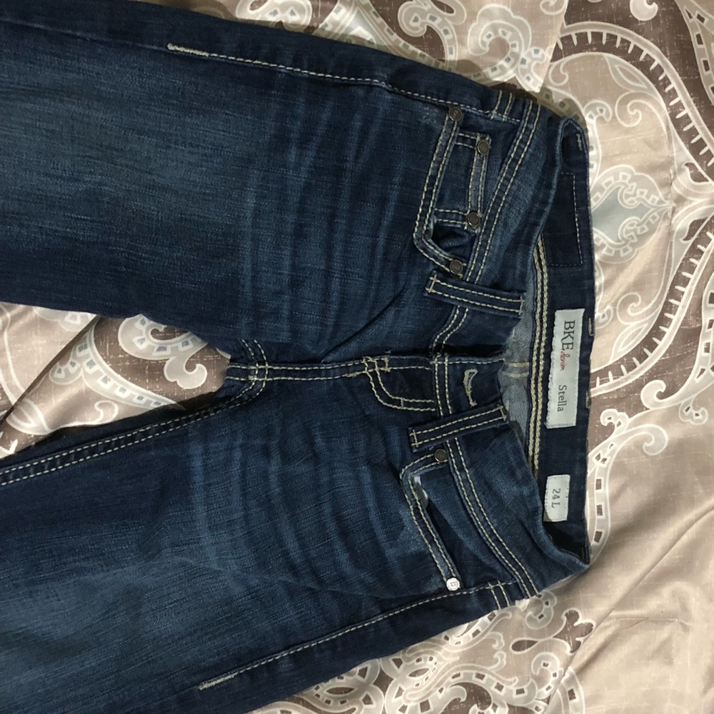 Women’s size 24 L BKE Stella bootcut jeans